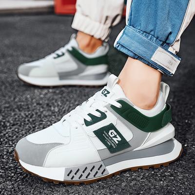 Herrenschuhe Frühling 2026 Neue Jugend Outdoor Laufschuhe Lässige Vielseitige Dicke Sohle Mesh Atmungsaktive Trendige Schuhe
