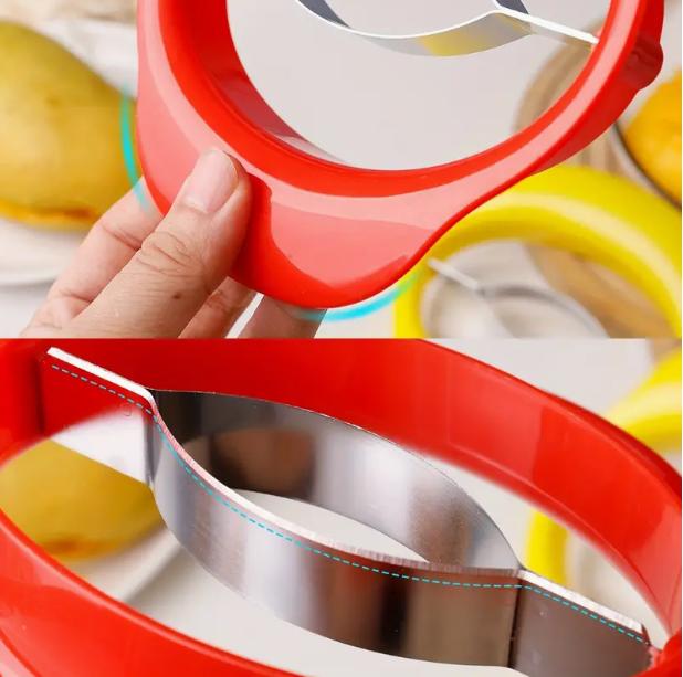 Edelstahl Mango Schneider Obstwerkzeug Mango Kerngehäuseentferner Messer Obstschneider Leicht zu schälen und zu entkernen Haushalts Küchenhelfer