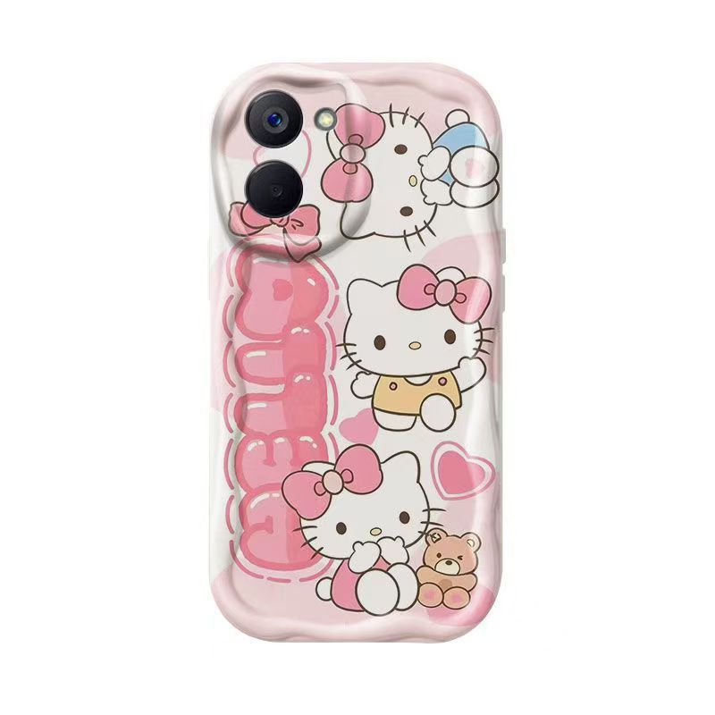 Hello Kitty Cat Is Suitable for iPhone11/11ProMax Apple 11 Trendy Brand Mobile Phone Case 11XR Max Creative