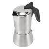 304 Stainless Steel Moka Pot Hand Brewed Coffee Pot High Pressure Cold Extraction Single Valve Coffee Equipment for Home Cafe