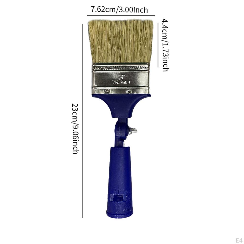 Multi Angle Adjustable Masonry Paint Brush Accessories for Cleaning Works Lightweight Versatile