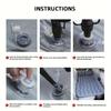Split Rear Seat Inflatable Car Air Mattress Wave Flocking Sleeping Mat for SUV Sedan Road Trip