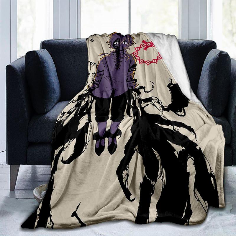 Coperta The Seven Deadly Sins In Flanella 80x120 Cm - Morbida, Leggera E Anti-pilling Per Divano E Ufficio
