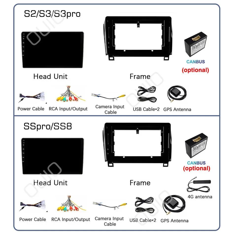 Android Radio For Toyota Tundra XK50 2007-2013/Sequoia XK60 2008-2017 Car stereo Multimedia Player Carplay Auto GPS navigation