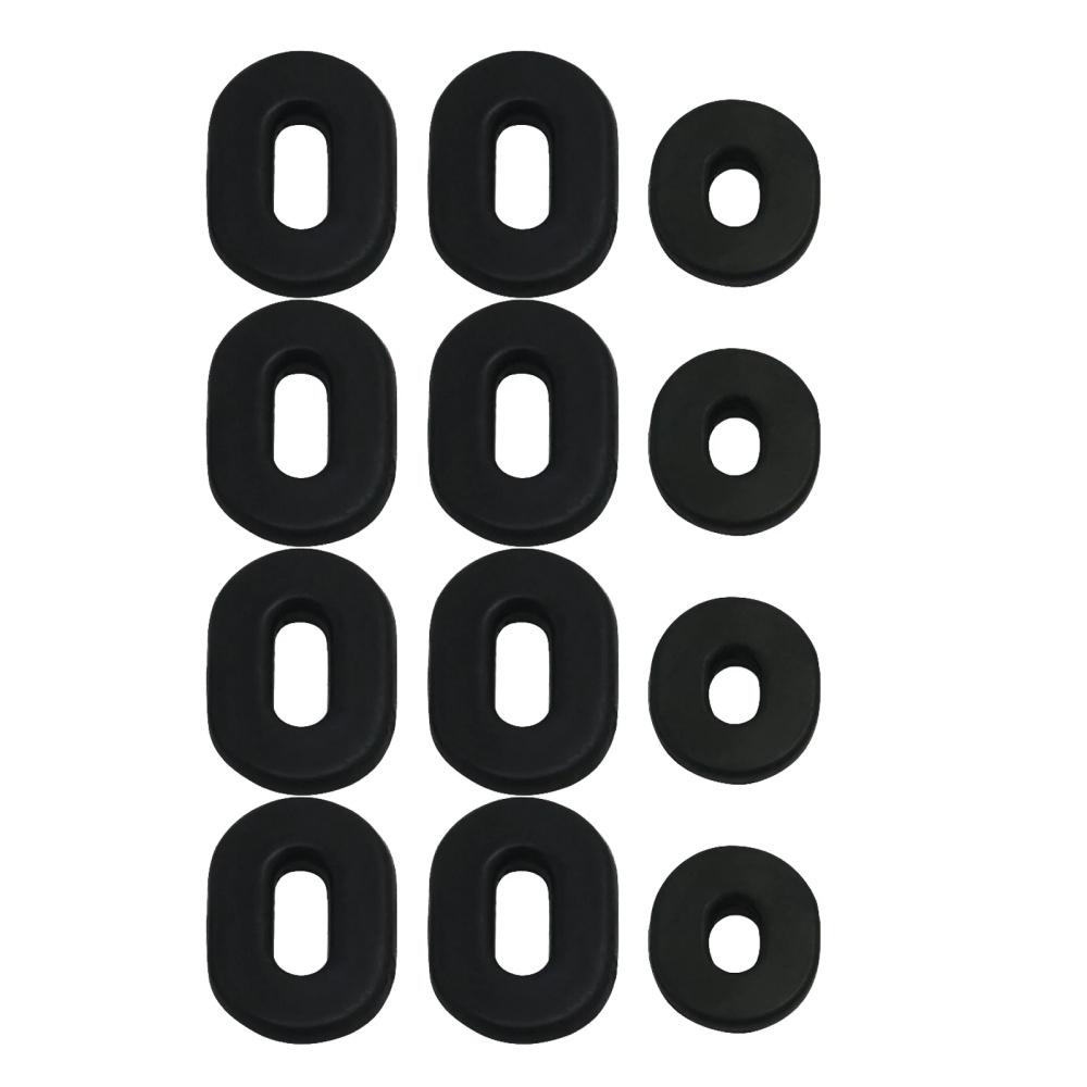 12 stuks Rubberen Zijpaneel Frame Doorvoertuig Set Voor Honda 83551-300-000 17247-303-000