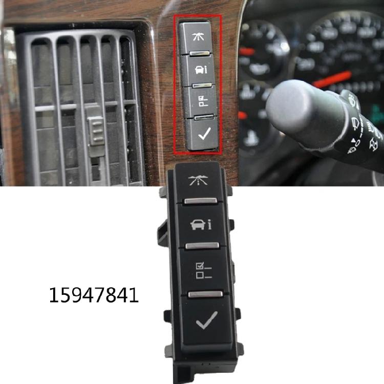 Mounted Driver Information Center Display Switch Auto Accessories for 1500 2500 3500 Interior Light Switch