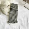 Vertical Strip Knitted Socks To Keep Warm Girls College Wind Knee Pads Long Boots Cover Over The Knee Parent-Child Pile Socks