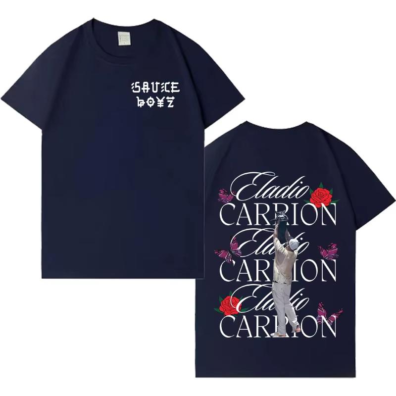 Rapper Eladio Carrion Album Tour Teenagers Tee Men Women Summer Graphic Casual Gothic Humor High Quality Tshrits Fans Gift