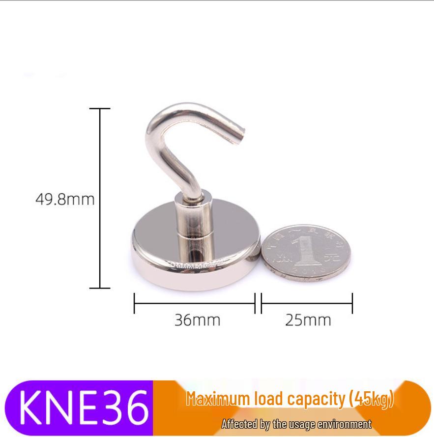 Neodymium Strong Magnetic Hook with Anti-Collision Suction Cup