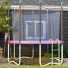 Replacement Spring Cover for Trampolines, Waterproof, Tear-Resistant, diameter 244 cm, Pink