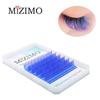 MIZIMO 6 Rows Of Color Single Grafted False Eyelashes, Dramatic Eye Makeup Eyelashes, Natural Extension. 8-15mm,C D,0.07mm