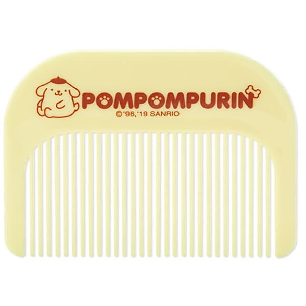 Sanrio Pom Pom Purin Face Mirror   Comb Set [character Goods]