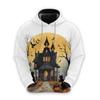 Printed Pattern Individual Men's Autumn Winter Loose Fashionable Hip-hop Pumpkin Hooded Sweatshirt