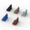 Non-Toxic Moc 10Pcs 99207 Bracket 1X2 Building Blocks Kit Inverted Plate Bricks Particle Puzzle Idea Diy Toys Children Birthday Kid Gifts