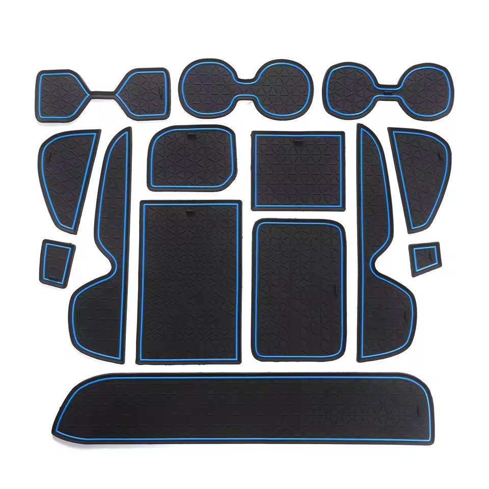 Pro Toyota RAV4 XA50 2019 ~ 2025 Protiskluzová podložka do přihrádky ve dveřích, podložka do držáku nápojů, podložka do drážky ve dveřích, příslušenství do interiéru auta