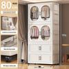 Foldable Plastic Wardrobe & Organizer for Baby and Children's Clothes
