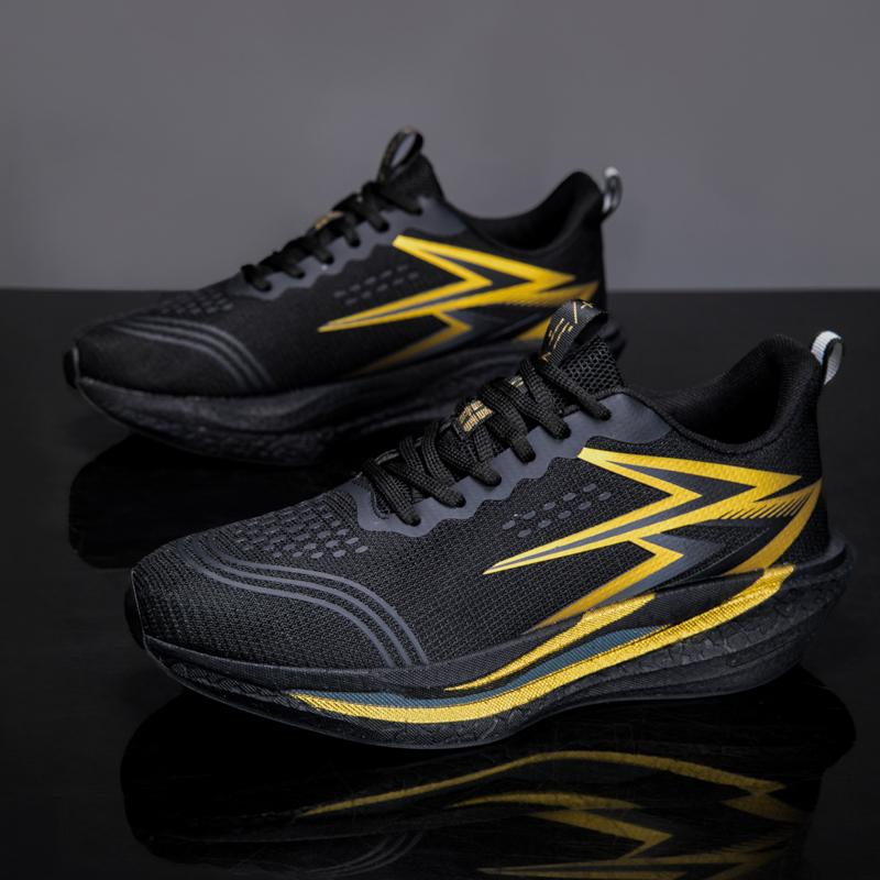 Scarpe da corsa da uomo Sneakers sportive da uomo traspiranti Stringate Comfort Scarpe da passeggio casual Calzature da allenamento atletico