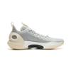 Li Ning Yushuai Ultra Low Rutschfest Abriebfest Niedrig geschnittene Basketballschuhe Herren Ziegelgrau ABAU033-2