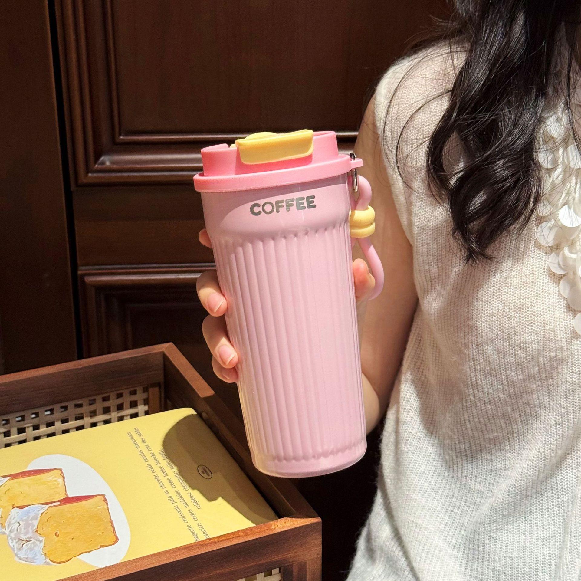 316 thermal insulation water cup men s high value portable outdoor stainless steel coffee cup car cup 550ml