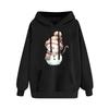 Men's Hooded Sweatshirt, Contrasting Color Sweatshirt, Sports   Casual Jacket