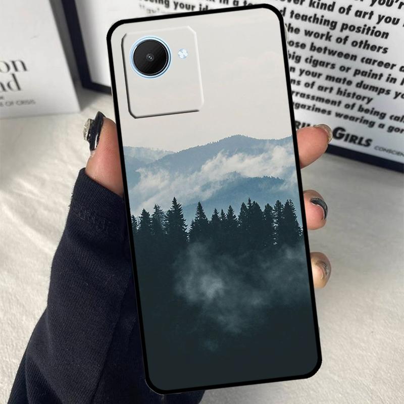 Mountain Forest For Realme C75 C55 C71 C61 C53 C33 C63 C51 C65 C67 11 12 13 14 15 Pro Plus GT6 GT7 Pro Case