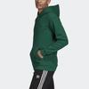 Adidas Originals Trefoil Cotton Hoodie Men Tops Green GD2569