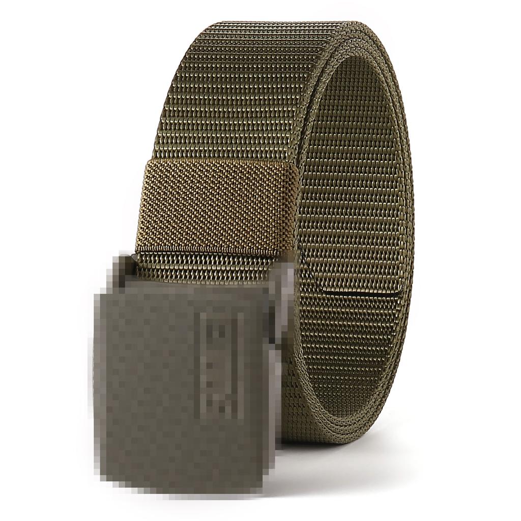 5.11 Men'S Alloy Buckle Toothless Braided Belt Military Training Security Outdoor Tactical Military Fan Overalls Canvas Belt