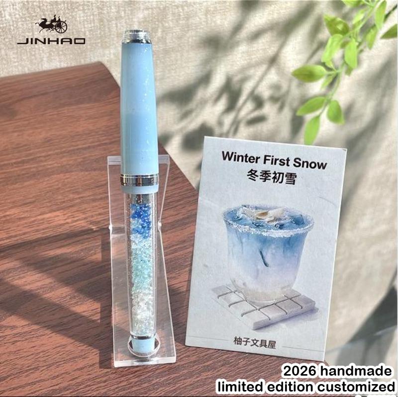 2026 Handcrafted Limited Edition JINHAO 82 Glass Dip Pen Finely Grounded Smooth Writing Office School Art Supplies Stationery