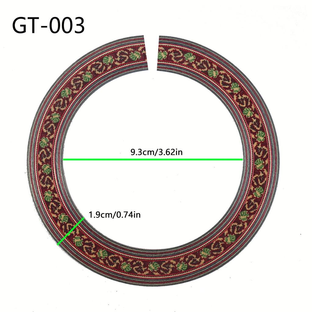 Lindenholz Klassische Gitarre Schallloch Rosette - 92mm Innendurchmesser Dekorationszubehör