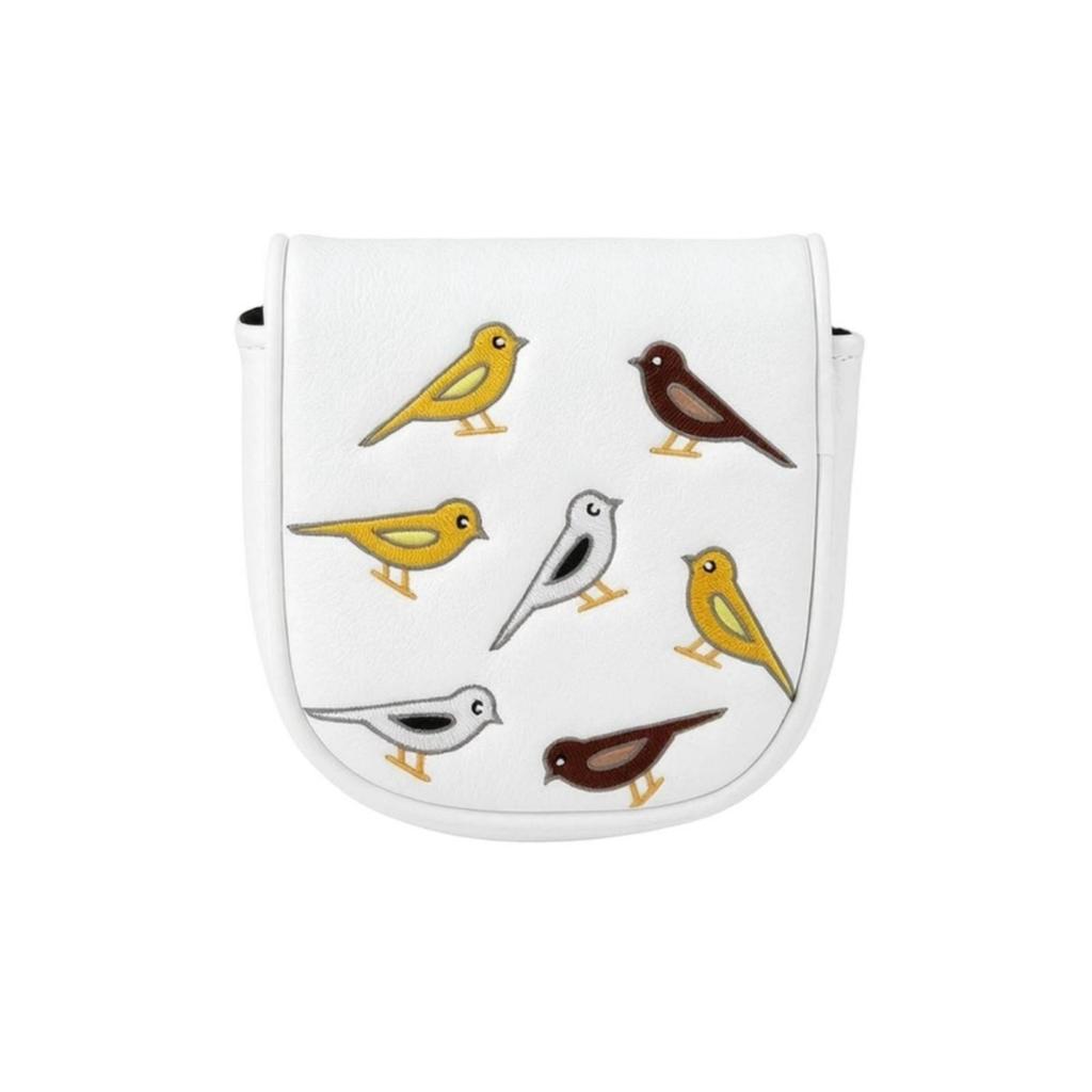 Embroidered Golf Club Headcover | Guarding Pull-on Construction PU Leather,