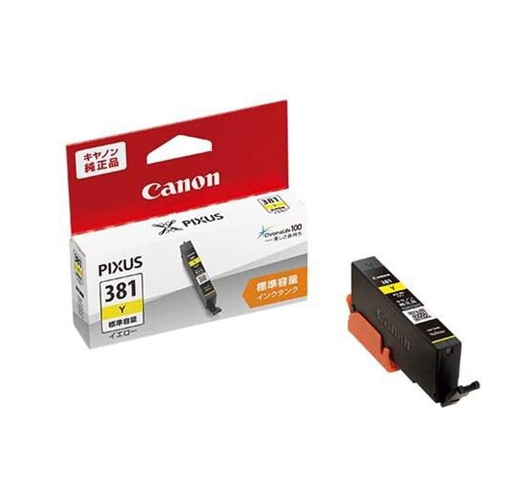 

Canon Genuine Ink Cartridge BCI-381Y Yellow Standard Type