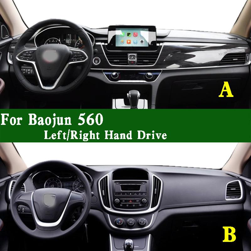 Für Wuling-Baojun 560 CN200S CN201S Armaturenbrettabdeckung Armaturenbrettbezug Instrumententafel Schutzpolster Armaturenbrettmatte Schmutzabweisende Verzierungen