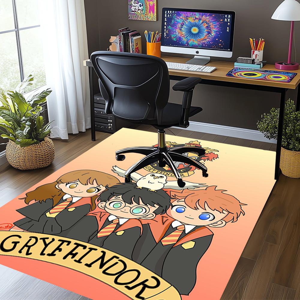 Harry Potter Printed Carpet,Rug,for Office Chair Living Room Bedroom Kitchen Room Decor Gifts.