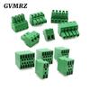 5PCS 15EDG KF15EDGRH 2x2 ~ 12PIN 3.81mm Double Layer Double row pluggable terminal block PCB welding plate Plug Pin Socket