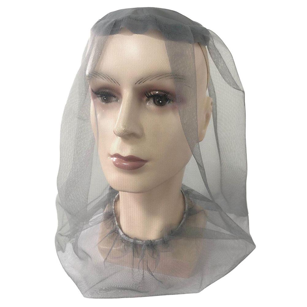 Fine Holes Mesh Durable Fly Screen Premium Anti Mosquito Insect Head Mesh Net Face Protector for Camping Cap Garden Supplies