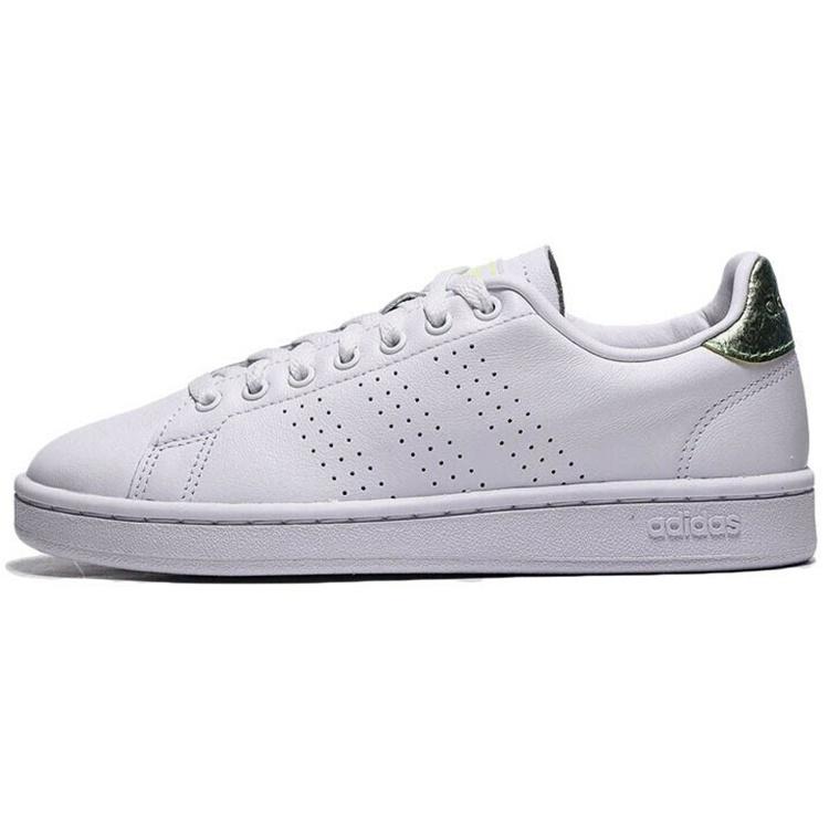 (WMNS) adidas Advantage White Hi-Res Yellow Women s FY8956 EU 38