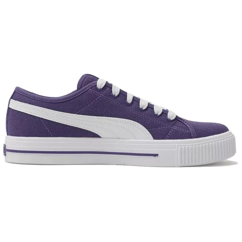 Puma Ever Fs Fabric Synthetic Leather Cv Comfortable Versatile Thin Sole Durable Low Top Skate Shoes Unisex Sneakers Purple 38639308
