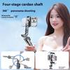 Portable Hand-Held Selfie Stick for Mobile Phone Fold Feature 1300mm Extended Length Abs+Stainless Steel Material for Travel