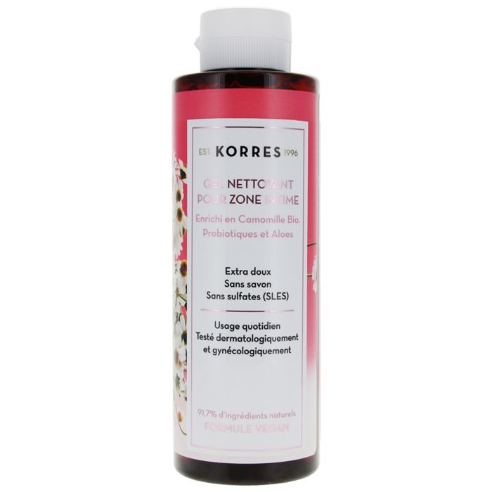 Gel Moussant Nettoyant - KORRES - Camomille - 250ml - Hypoallergénique - Doux