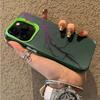 Luxury Lightning Graphic Matte Hard Case for iPhone 16 15 14 13 12 11 Pro Max XS X XR 8 7 Plus  Shockproof Plating Cover