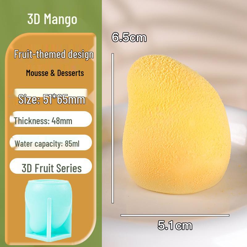 3D силиконовая форма для малинового муссового торта - Форма фрукта, пищевой силикон