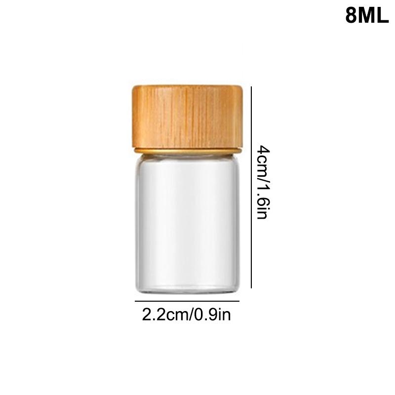 Mini Glass Bottle For Coffee Concentrate Milk Juice Leakproof Bottle With Lid Tea Caddy Jar Multifunctional Portable Empty Jar