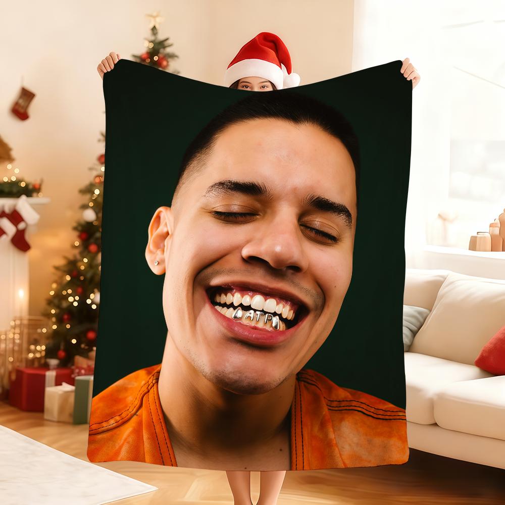 Mexico Rapper N NsqK K ATP Blanket Soft Throw Blanket for Home Bedroom Bed Sofa Picnic Travel Office Rest Cover Blanket Gift