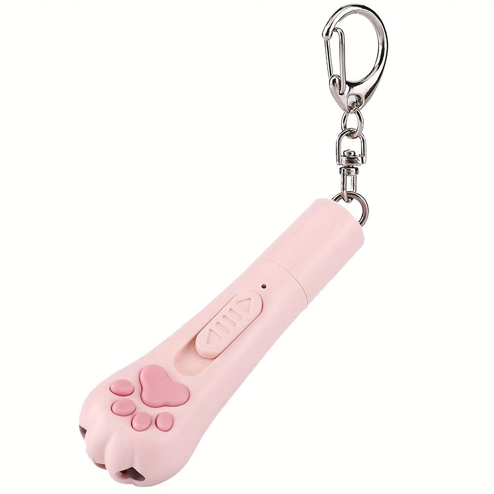 

Игрушки для домашних кошек - Интерактивные инфракрасные игрушки для кошек, Светодиодный/УФ-фонарик, Перезаряжаемые 7 режимов для автоматического перемещения красной точки 1 розовый