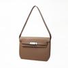 Genuine Leather Vintage Women's Bag Premium Sense All-in-one Underarm Commuter Messenger Bag Large Capacity Shoulder Crossbody Bag
