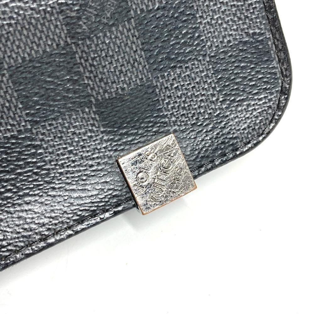 Louis Vuitton  N41028 Damier Graphite District PM NM Crossbody flap Shoulder Bag
