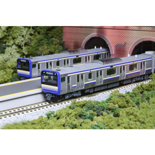 KATO N Gauge E235 Series 1000 Series Yokosuka-Sobu Rapid Line Basic Set, 4 Cars, 10-1702S Model Train