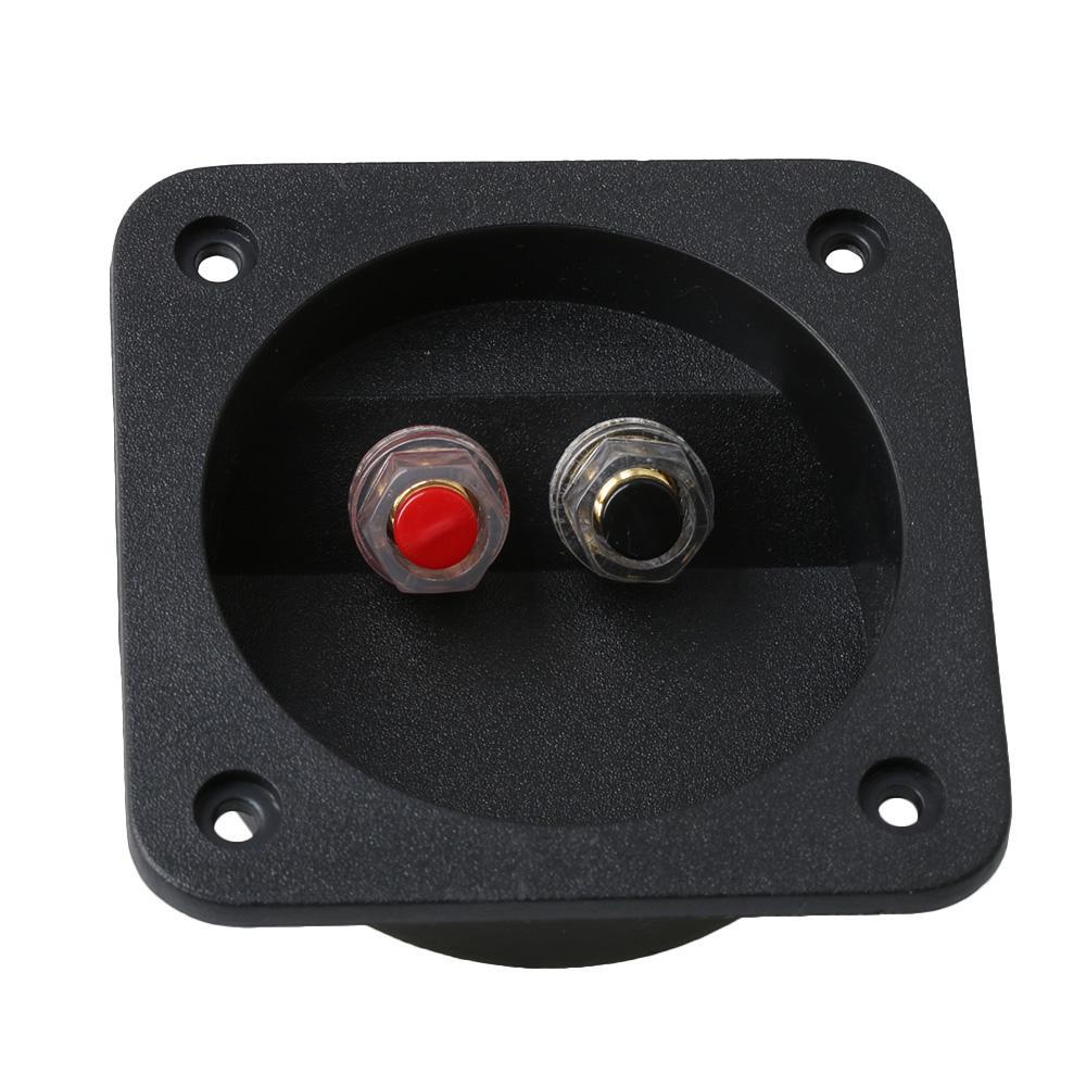 DIY Home Car Stereo Screw Cup Connectors Subwoofer Plugs 2-Way 80 Crystal