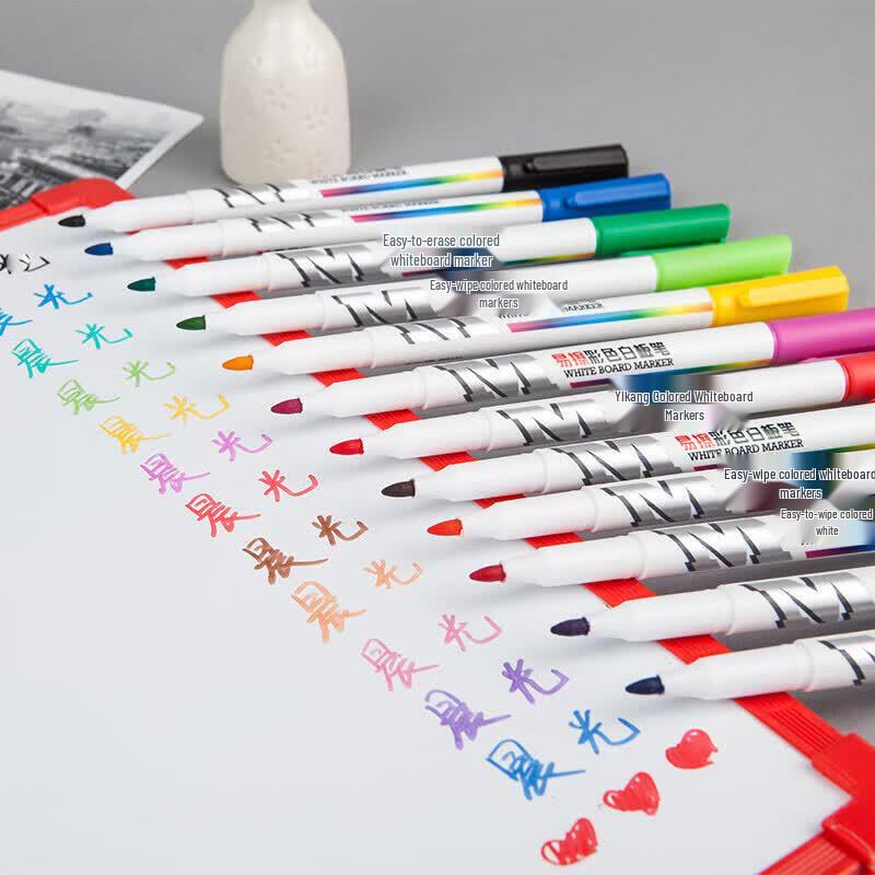 M&G Easy Erase Colored Whiteboard Markers