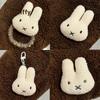Miffy Kawaii Hair Tie Hairpin Brooch Bangs Clip Cute Cartoon Hair Rope Pendant Sweet Girl Birthday Christmas Gift